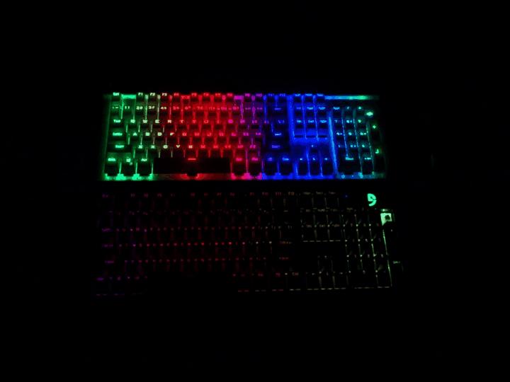 樱桃rgb轴和普通轴有什么区别,樱桃rgb红轴手感好不好