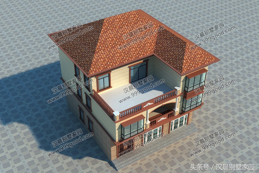 农村别墅自建房116平方50万能搞定,农村商住两用别墅