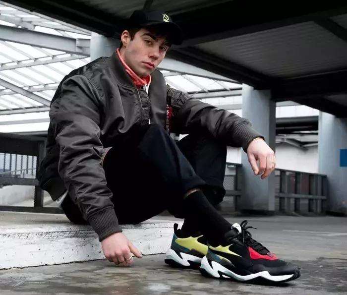 明星同款平价国货老爹鞋,男士通勤老爹鞋