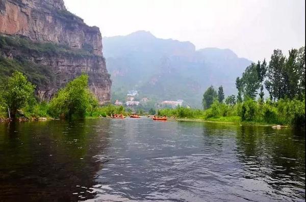 孤山寨竹筏,孤山寨儿童漂流