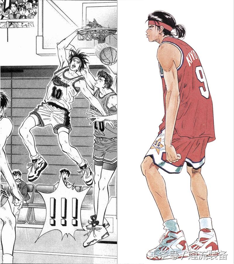 灌篮高手aj鞋,灌篮高手主角团穿的鞋