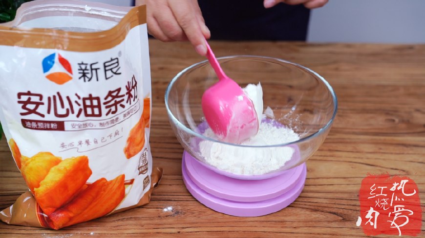 无铝蓬松大油条做法,空心大油条怎样做好吃