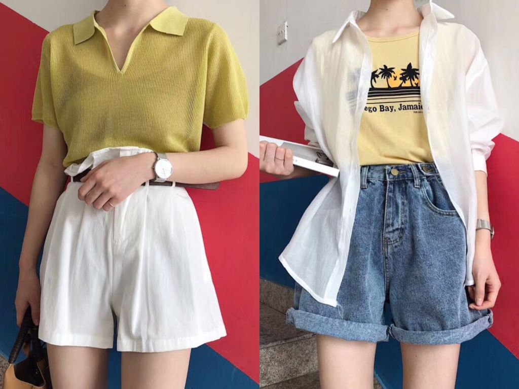轻熟风早秋穿搭女学生,夏季轻熟风穿搭女高级感
