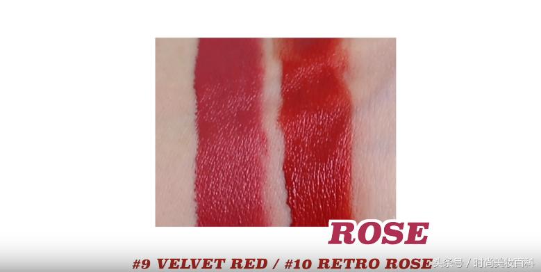 mamonde口红29号色,8支MAC秋冬口红试色