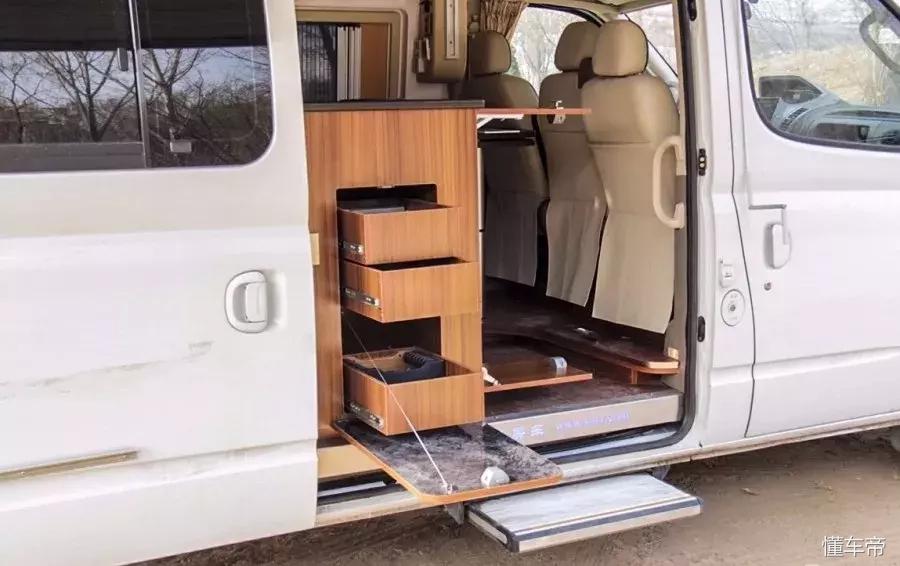 自动挡房车顺旅s850,顺旅b型房车纵床