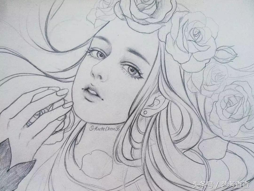 速写人物最近发现速写画不下去了,不会画速写的人怎么画速写