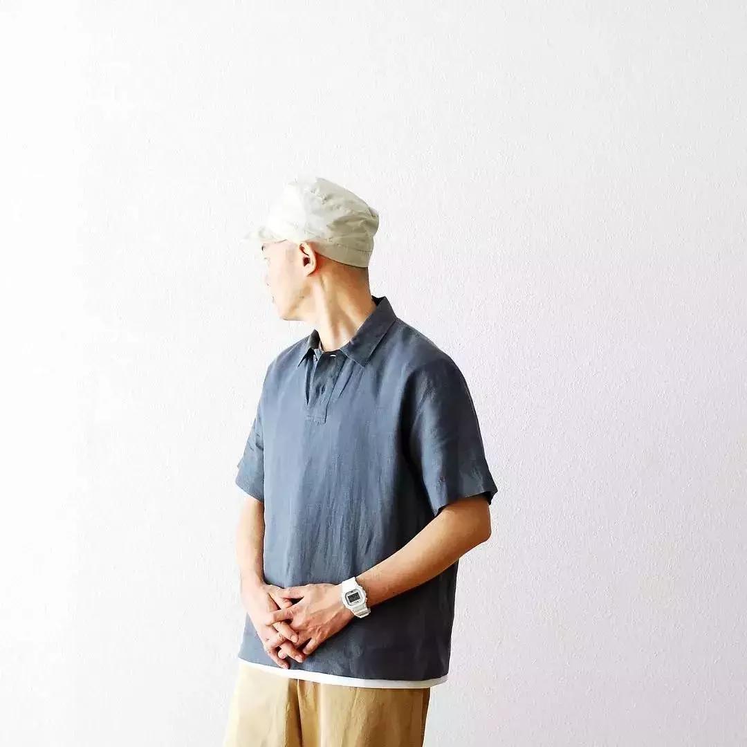 日系性冷淡风格,高街风暖男穿搭