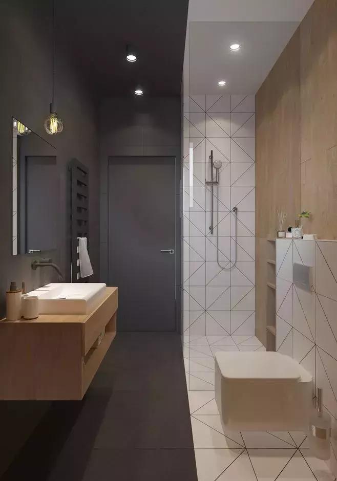 深灰色瓷砖全屋配色2022新款搭配,新房装修你知道哪些