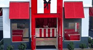 世上最小的餐饮店,世界上最小的汉堡餐厅