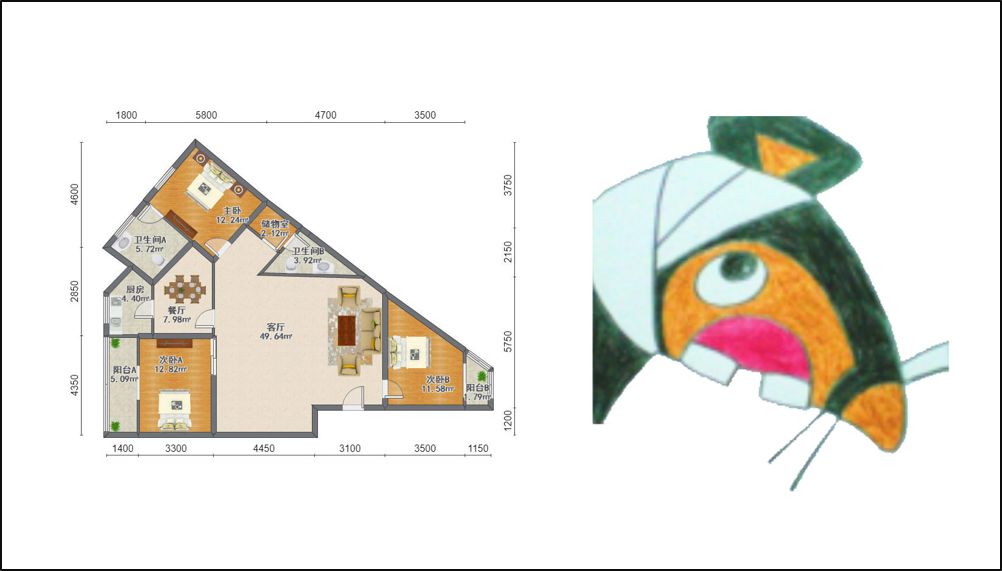 史上奇葩户型大集合,史上最奇葩户型