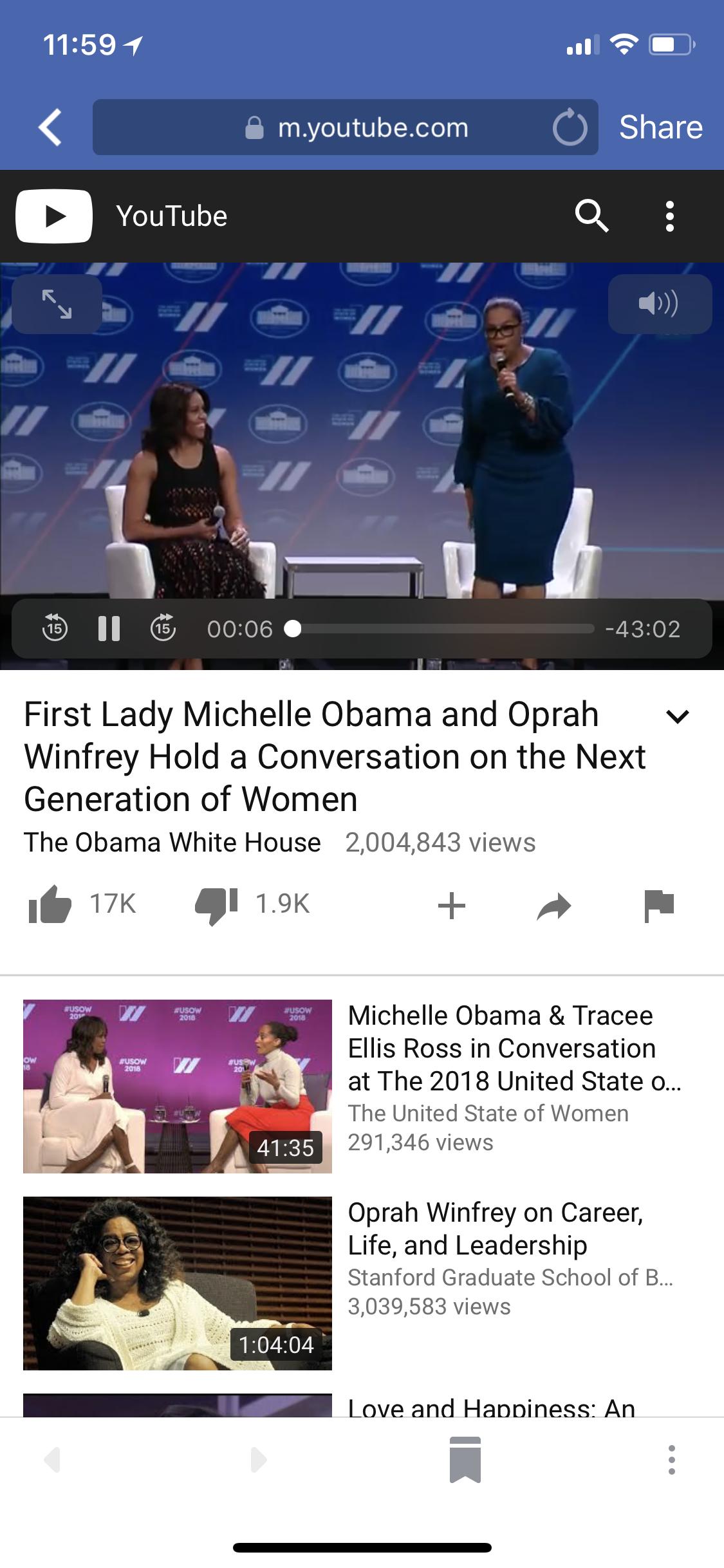 奥普拉与米歇尔,米歇尔奥普拉女王