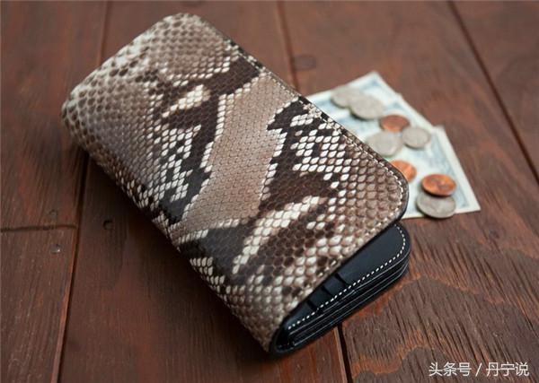 蟒蛇皮钱包品牌,大象风格钱包