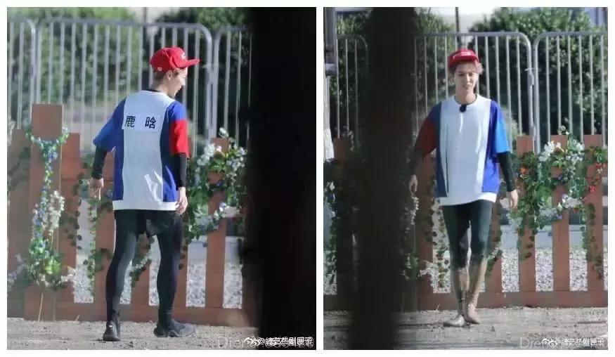 鹿晗随心所欲换发型,穿连裤袜趟泥潭,实力抢镜跑男收官集神秘嘉宾