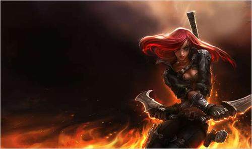 现在不祥之刃卡特琳娜怎么出装,不祥之刃卡特琳娜喊麦怎么拍