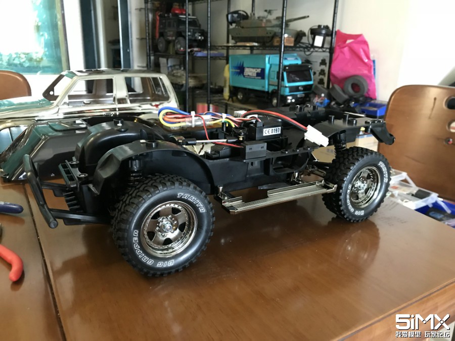 田宫cc01帕杰罗开箱,cc01帕杰罗