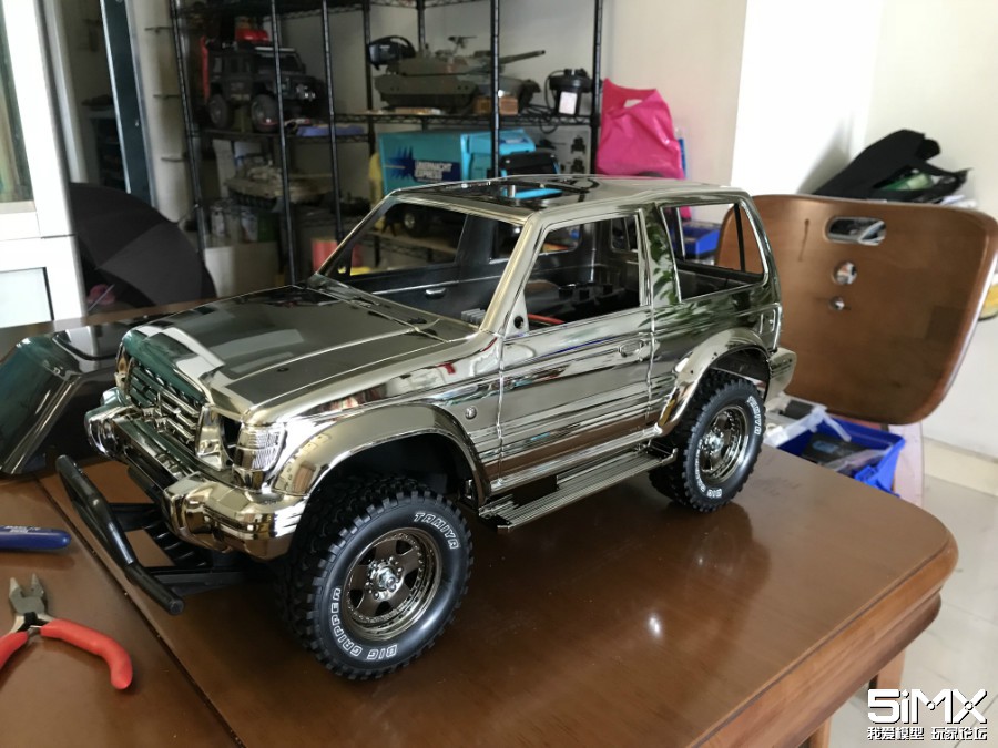 cc01帕杰罗开箱,田宫cc01帕杰罗特别版攀爬车测评