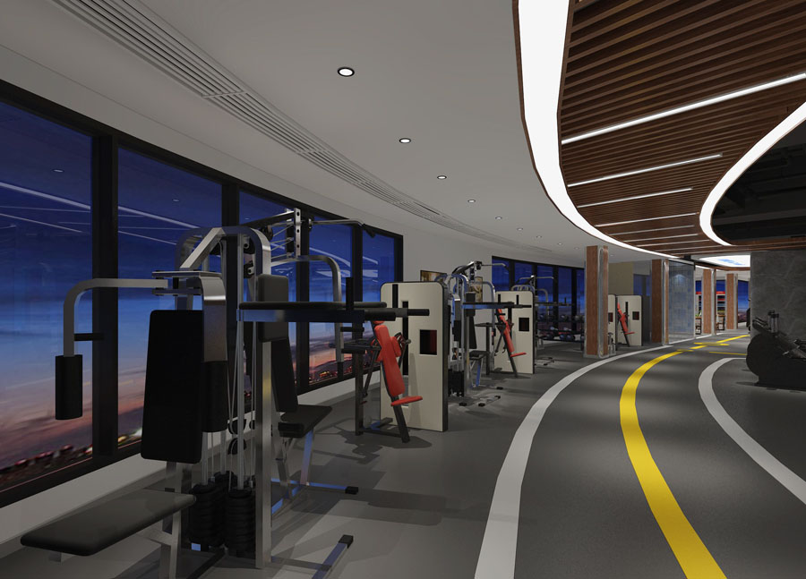 健身会所设计风格,健身会所招牌设计图