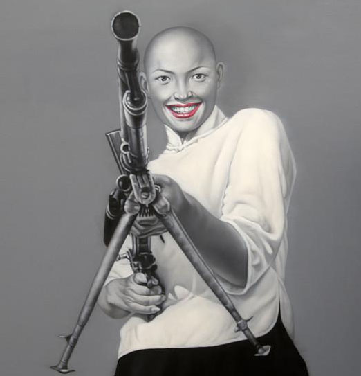 油画大师笔下100位优雅女性,光头系列油画