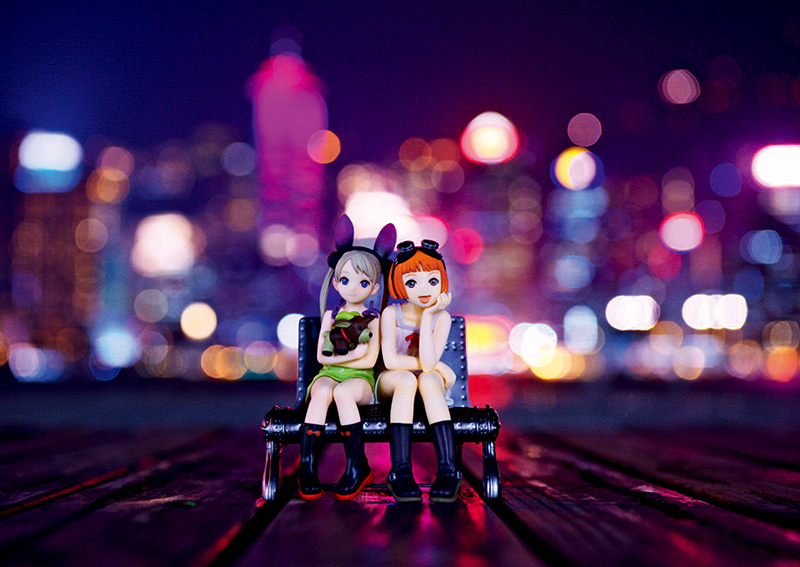 萌妹子手办开箱测评,手办外拍