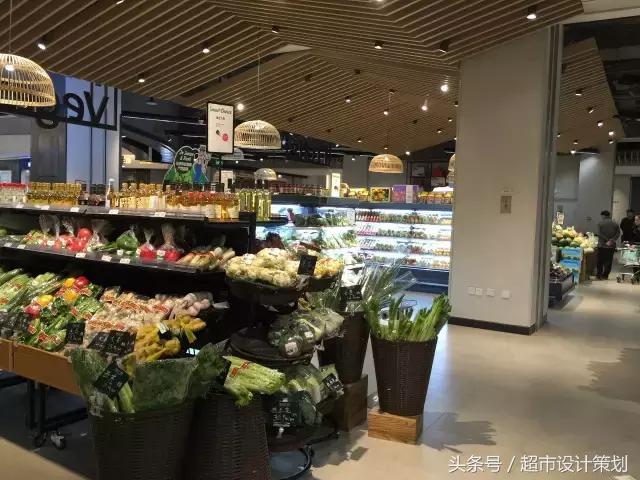 零售区设计效果图,让人惊艳的超市设计