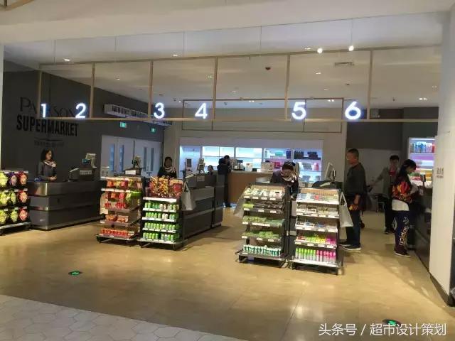 零售区设计效果图,让人惊艳的超市设计