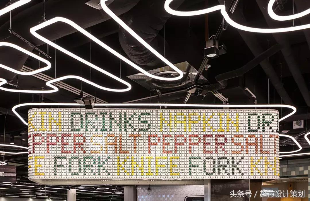 零售区设计效果图,让人惊艳的超市设计