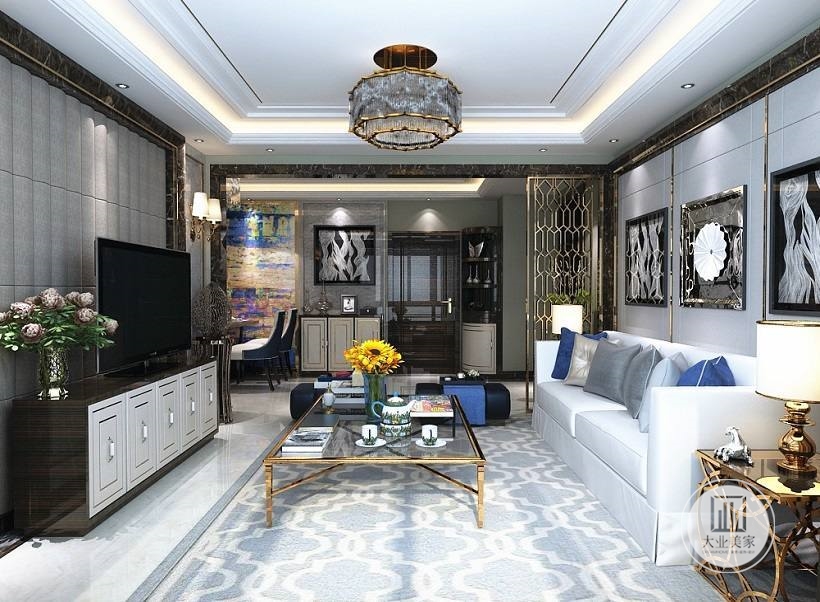 天山花园132户型效果图,天山花园140平