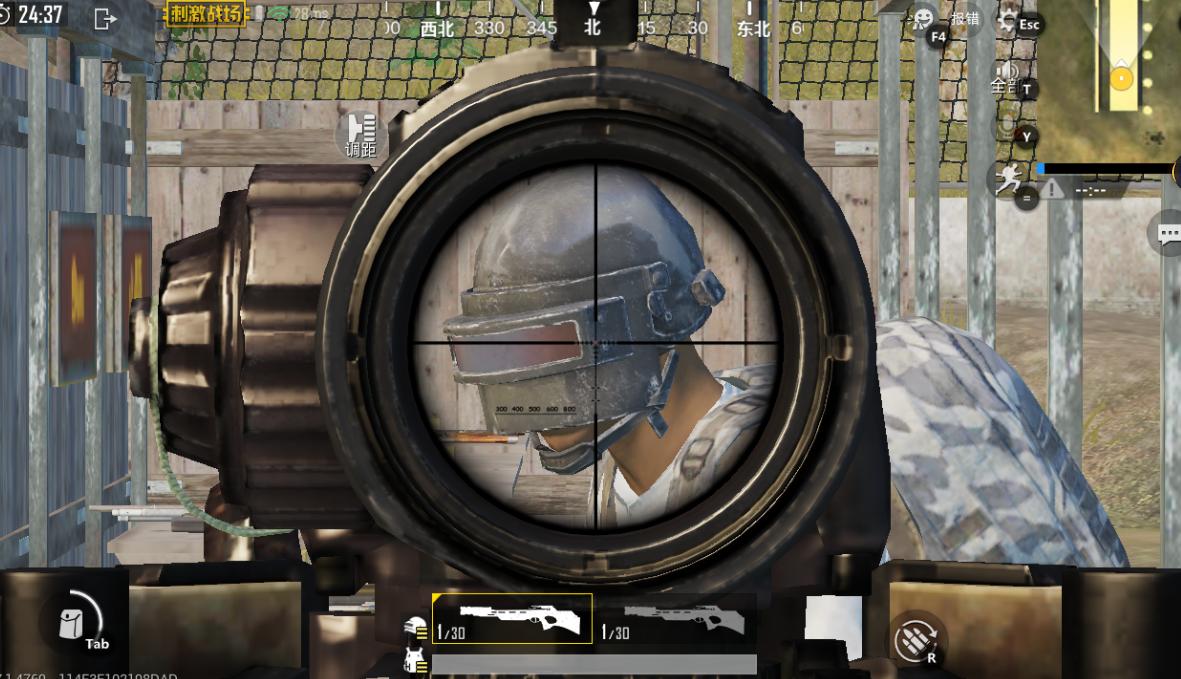 刺激战场awm伤害测试三级头,刺激战场远距离战中awm是霸主吗