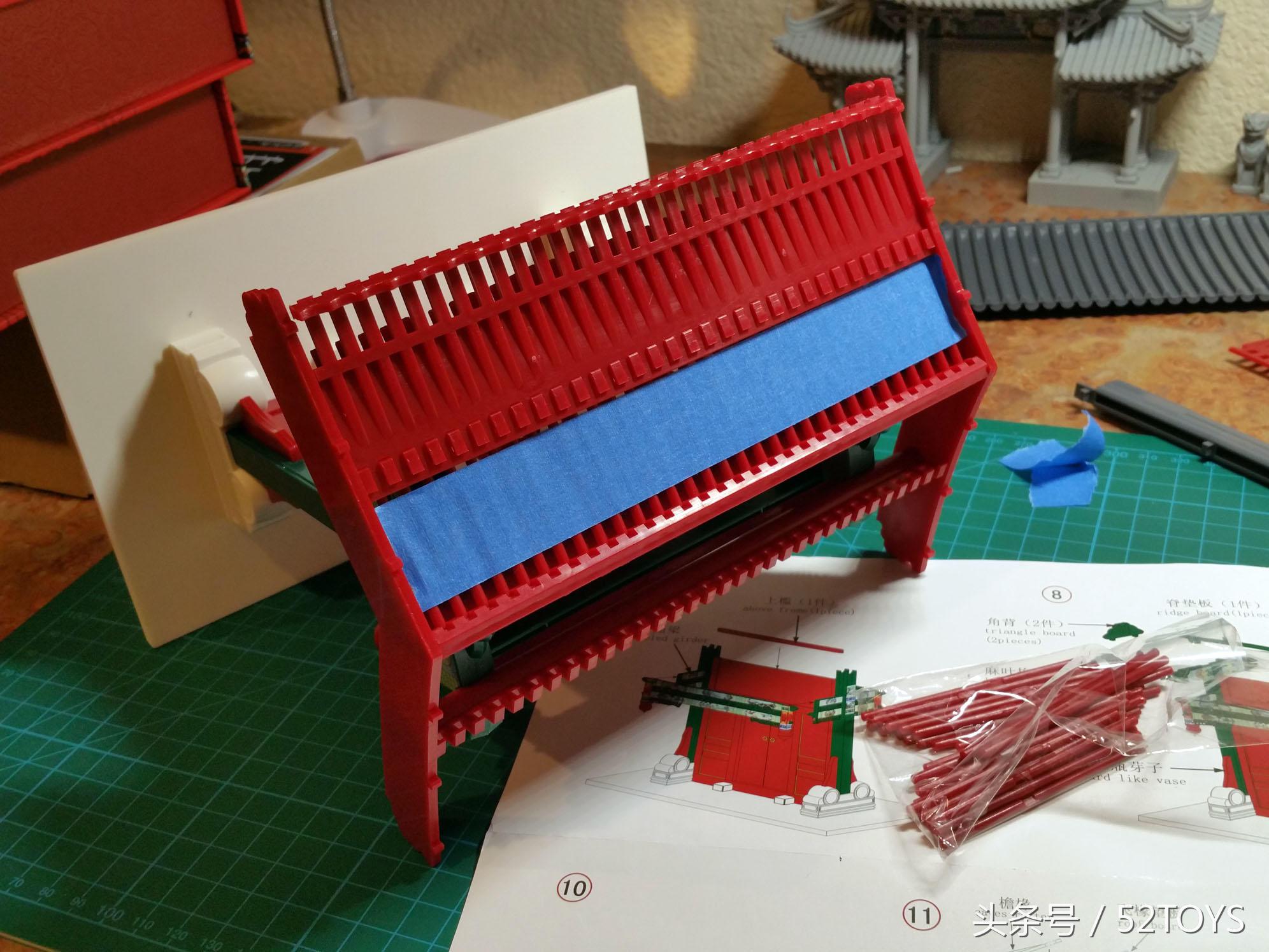 古建筑手办,中国古建筑手办