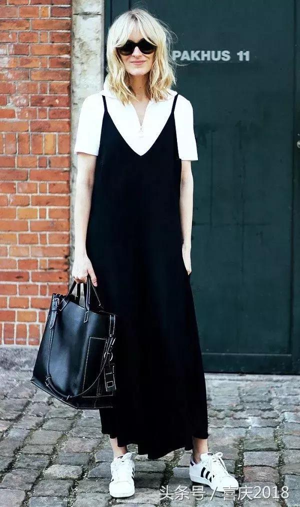 怎么把普通吊带穿的很时髦,小吊带怎么穿比较好看