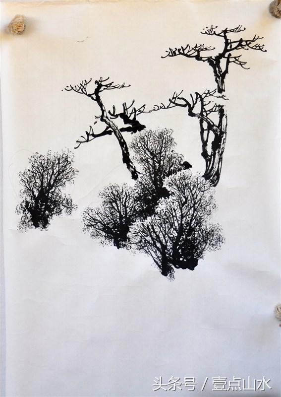 曾刚老师彩墨山水画,曾刚老师写意山水画技法视频