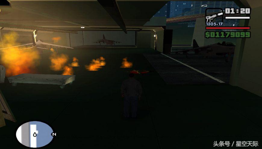 圣安地列斯干掉莱德尔,圣安地列斯把莱德尔的船打爆