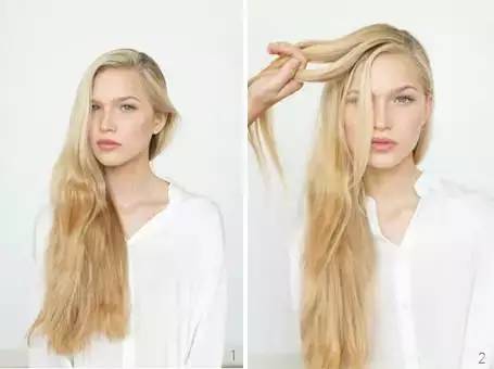 简单易懂又减龄的一款编发造型,侧编刘海编发教程简单又好看