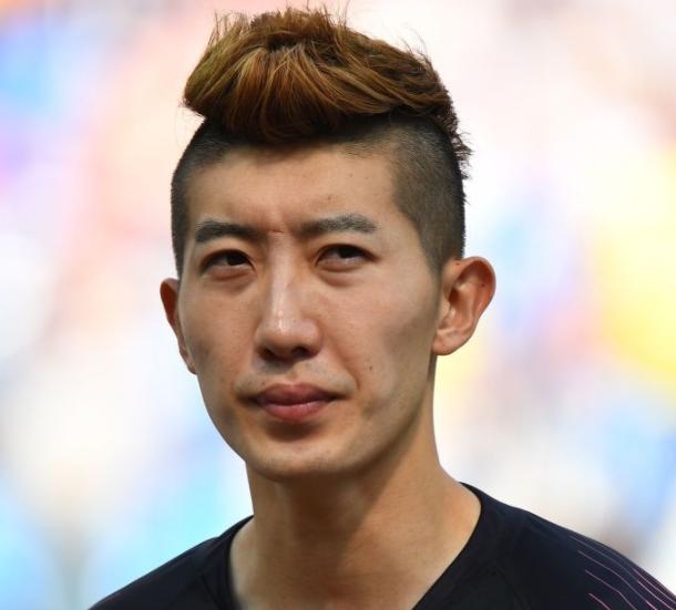 韩国守门员,韩国守门员赵贤祐化妆