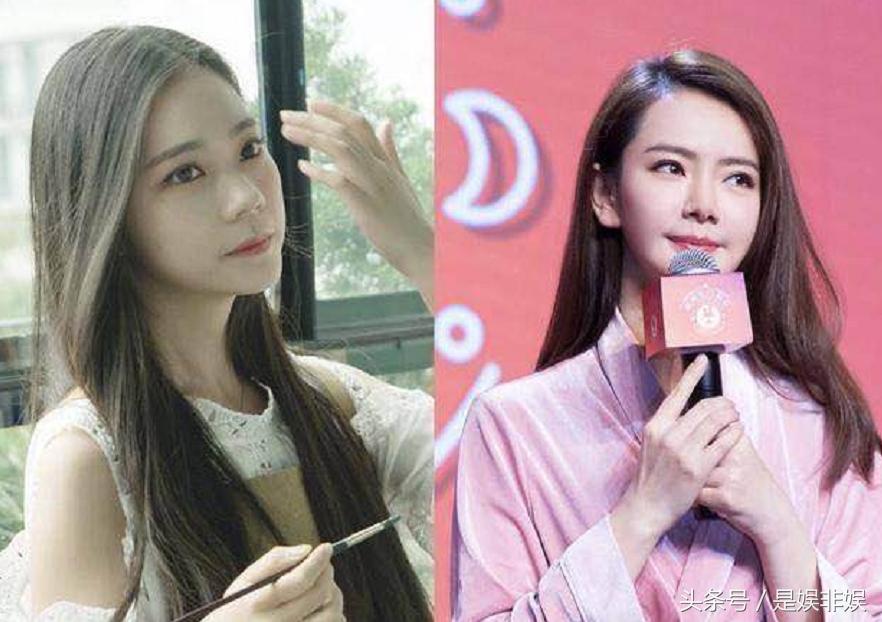 创造101紫宁戚薇对比,紫宁和戚薇照片对比