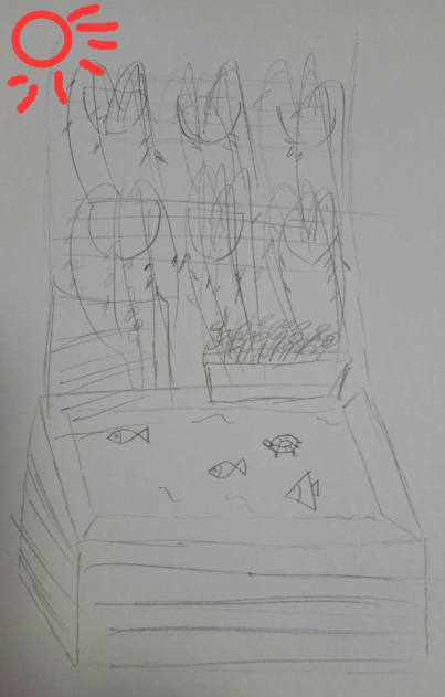 内蒙古阳台锦鲤鱼池,自制锦鲤观赏鱼池