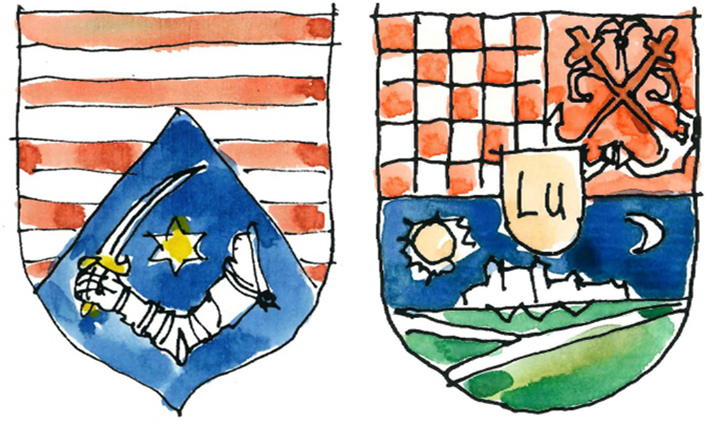 当梅西遇到克罗地亚红白相间的“国际象棋棋盘”