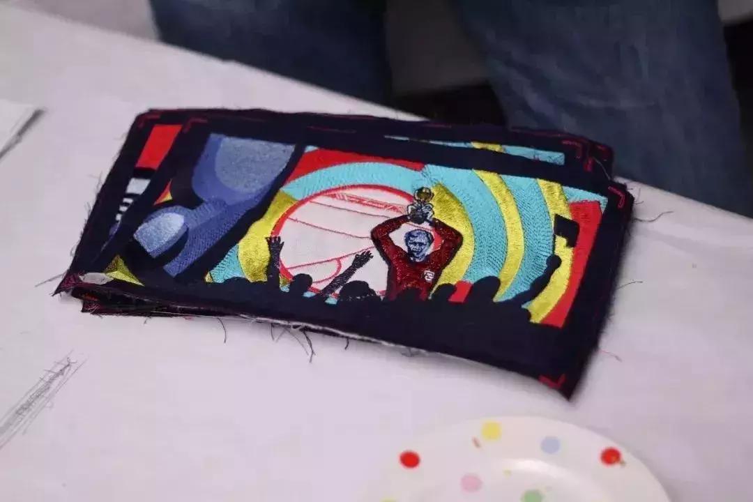 世界杯手绘精彩瞬间,手绘应援画