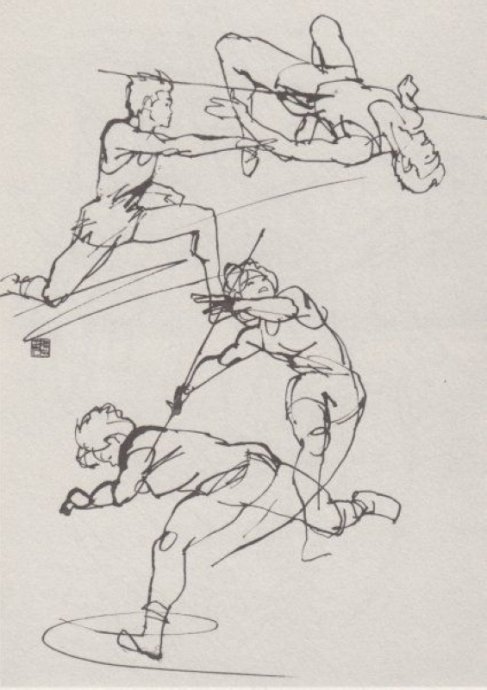 陈玉先速写欣赏图片,陈玉先100张速写作品