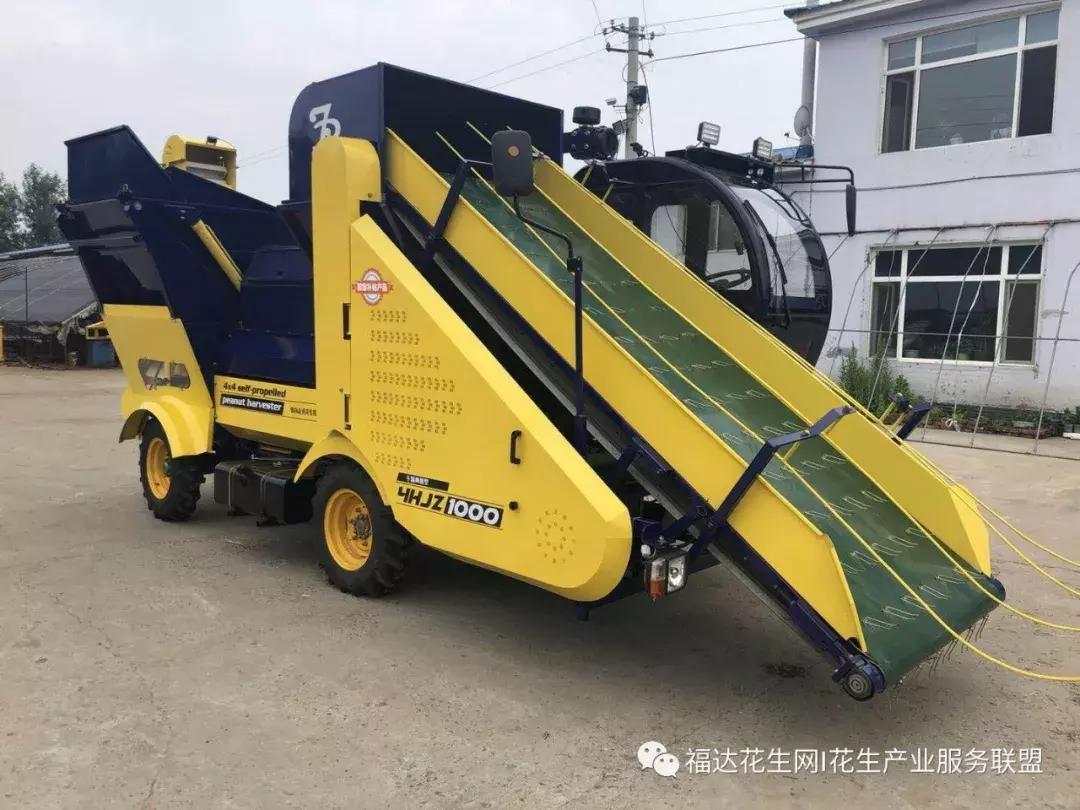 自走式花生摘果机最新款,福德花生翻秧机怎么样