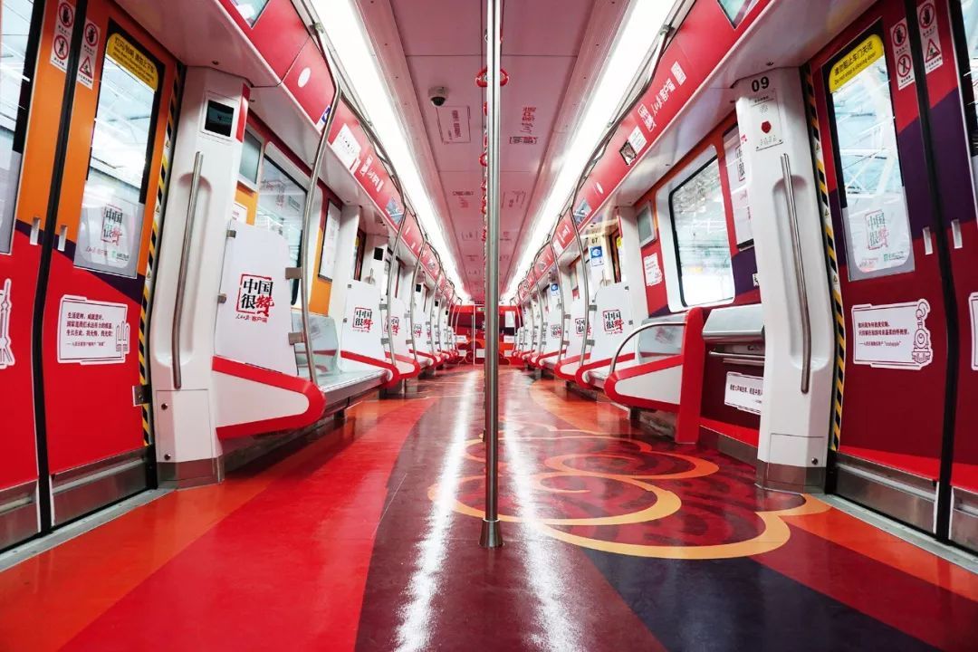 特别好看的列车车厢,很好看的高级火车