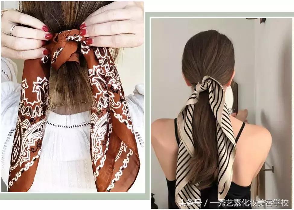 一条丝巾美翻你的整个春天,只需一条丝巾就有女神范儿