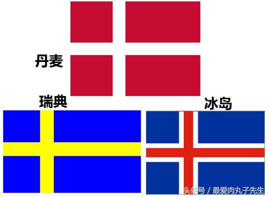 由世界杯北欧足球队，带你理清眩晕的北欧“十“字旗！