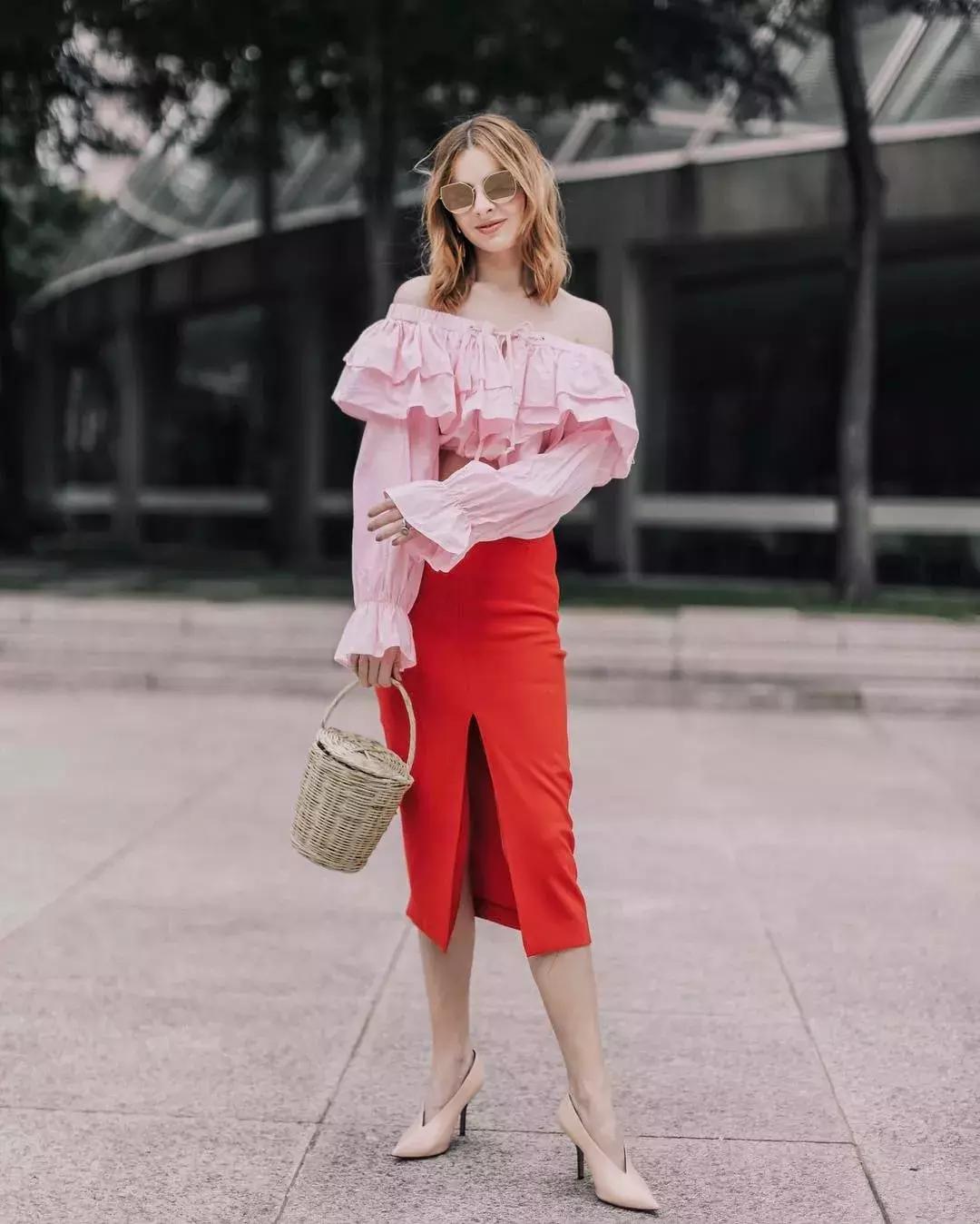 不显小腿粗的肉腿穿搭,显瘦穿搭大屁股粗腿