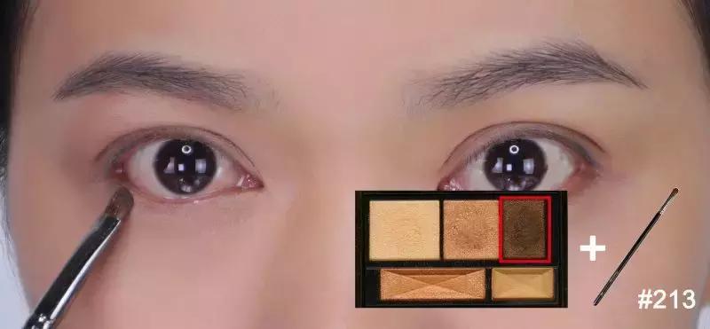 简单四步教你眼影的日常画法,平价又好用的新手眼影画法