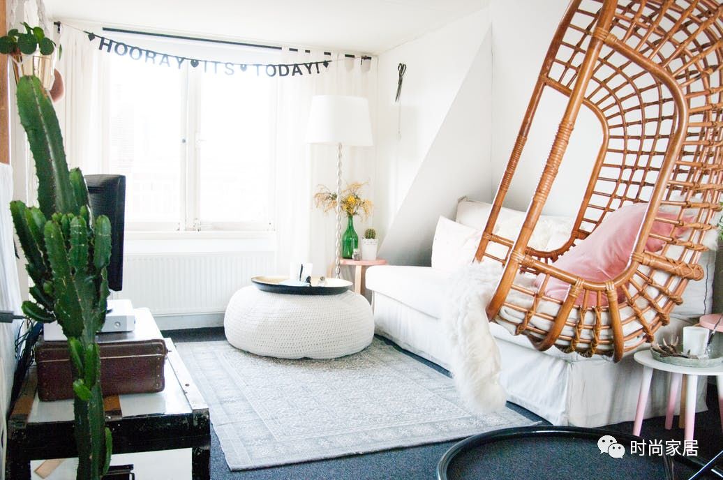 小户型房间少女系装修风格,年轻人简单装修家具设计