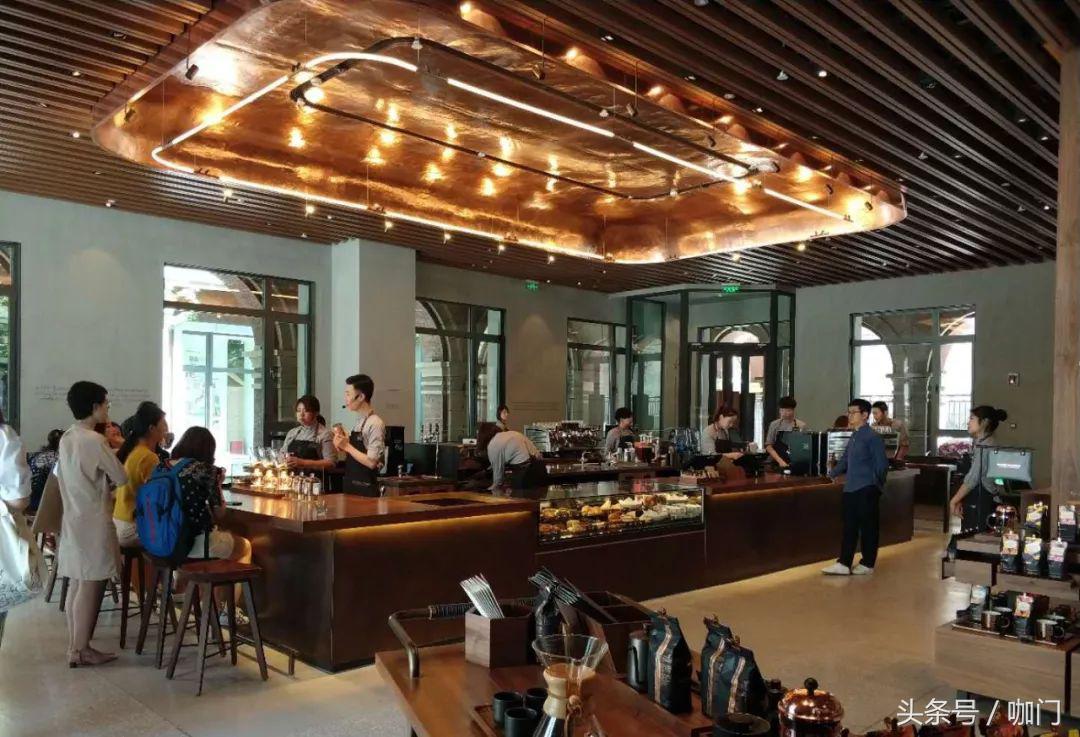 北京前门北京坊星巴克旗舰店,星巴克北京大栅栏店