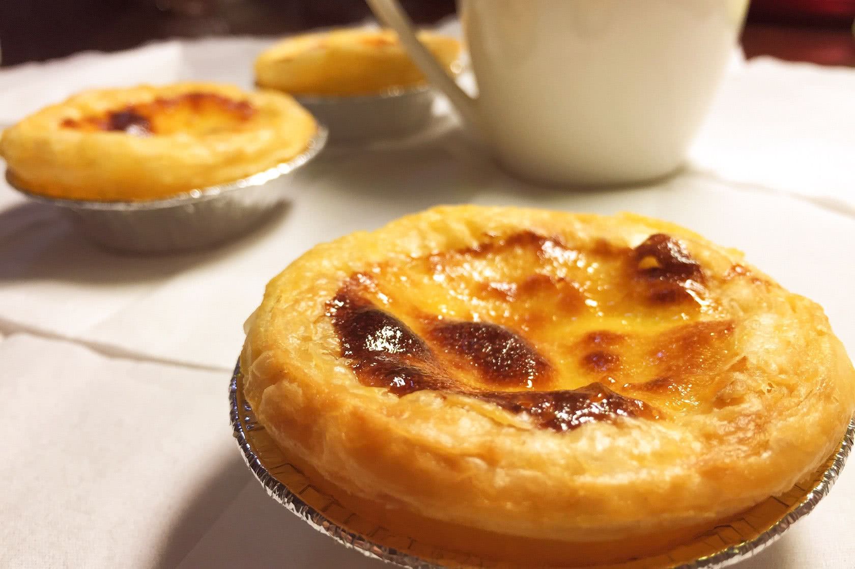 吃到超大蛋挞,超大法式蛋挞