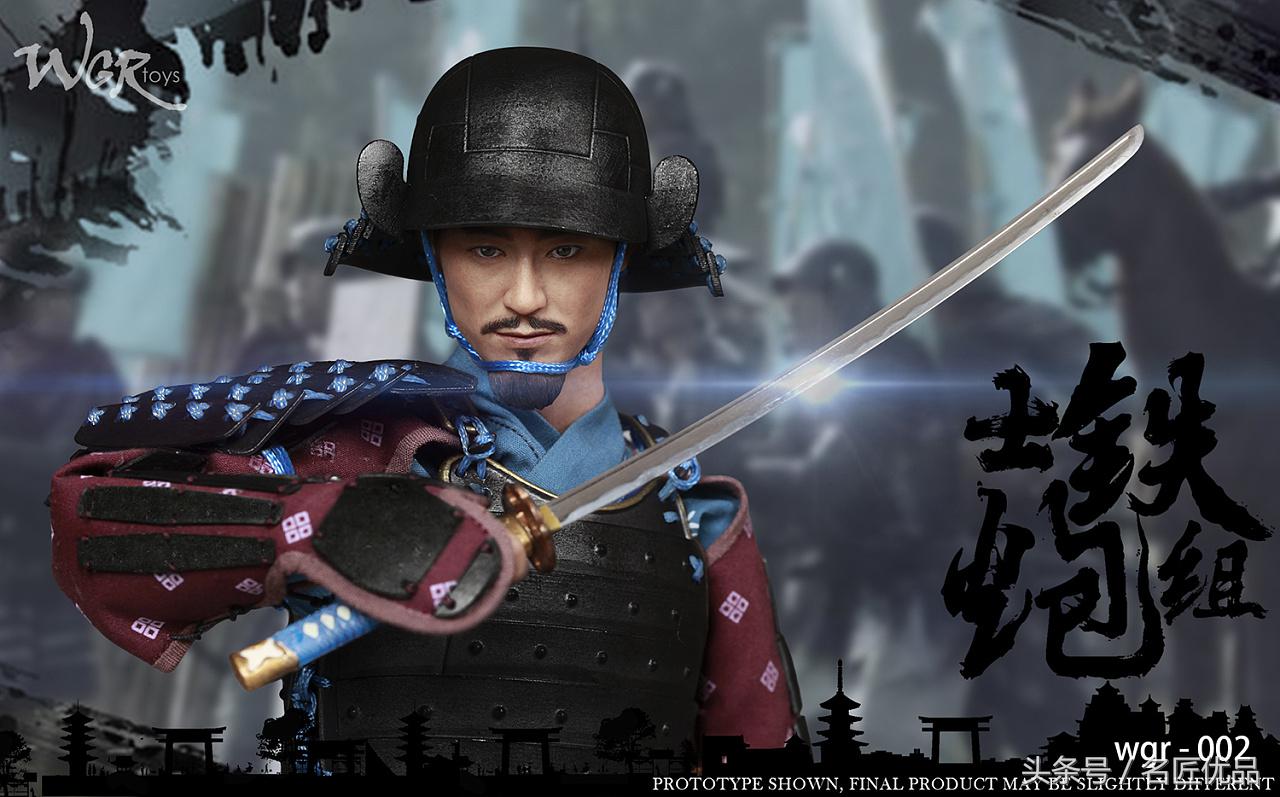 日本战国火绳兵手办,钢铁武士手办shf万代