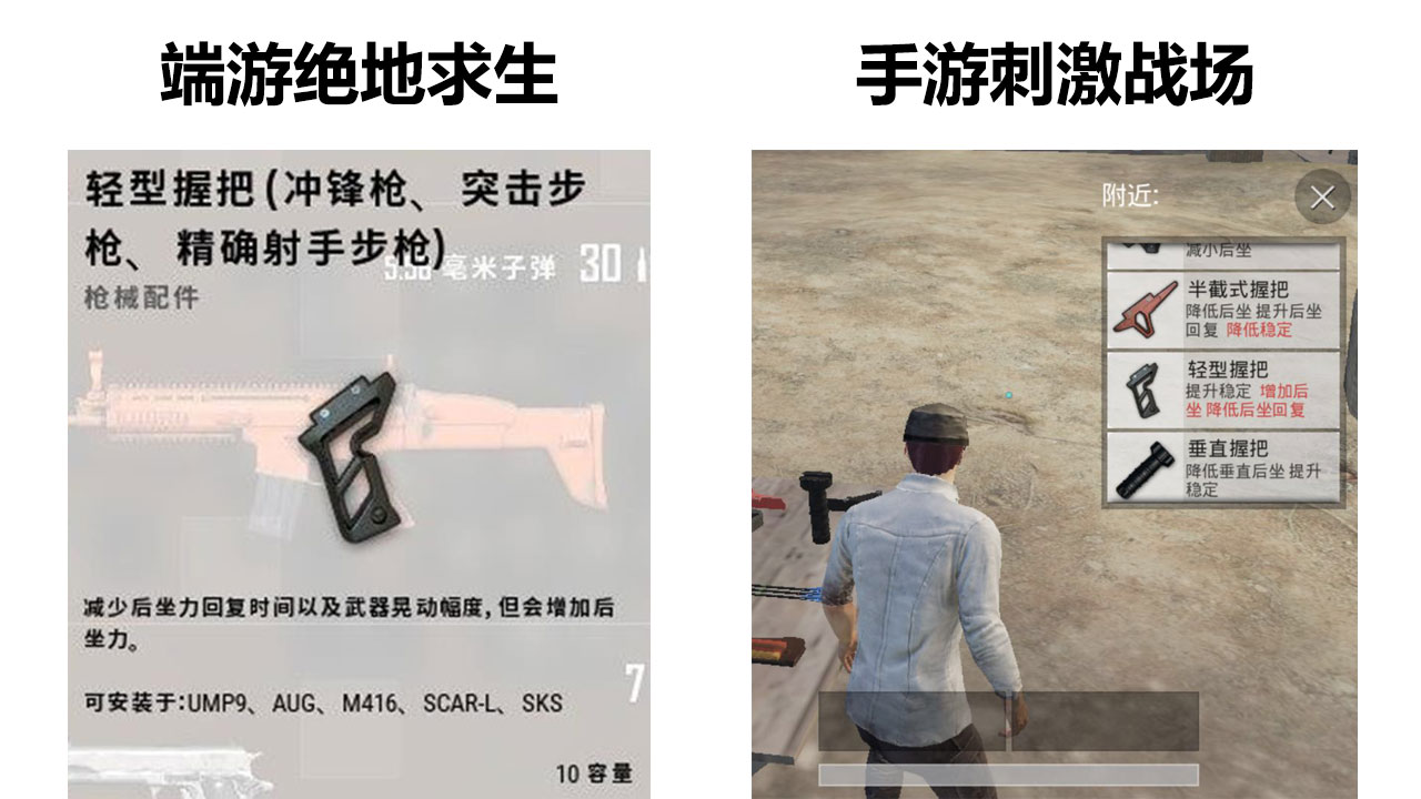 刺激战场新赛季握把推荐,刺激战场全新加强